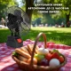 Акумуляторний настільний вентилятор 48В на 2 швидкості 23x31x18 см