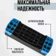 Двоступінчаста степ-платформа 68x28x15 см з анти ковзним покриттям MS 0536-2 Чорно-синій Степ-аеробіка