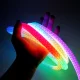 Неонова LED RGB стрічка 5 м з лускатим покриттям та керуванням через додаток, пульт