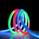 Неонова LED RGB стрічка 5 м з лускатим покриттям та керуванням через додаток, пульт