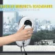 Акумуляторний робот для миття вікон з пультом керування та комплектом насадок 80W