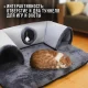 Килимок-лежанка 2 в 1 з тунелем для котів 55х75 см Cat Bed
