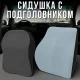 Комплект автомобільних подушок з ефектом пам'яті для попереку та шиї