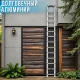 Телескопічна драбина 3.9 м з ремінцем для фіксації та перенесення