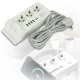 Мережевий подовжувач 3000W з бездротовою зарядкою, 4USB, 2Type-C на 3 м і 3 розетки 481 Білий