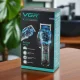 Машинка для стрижки волосся з 4 насадками та LED дисплеєм VGR V-685