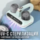 Ручний акумуляторний пилосос для матраців та килимів з УФ-стерилізацією та HEPA-фільтром Зелений