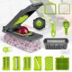 Овочерізка 14 в 1 з контейнером і змінними насадками Veggie Slicer