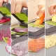 Овочерізка 14 в 1 з контейнером і змінними насадками Veggie Slicer