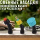 Акумуляторний садовий обприскувач 6л з ременем та змінними насадками