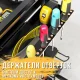 Металевий візок 3-ярусний для зберігання інструментів MZY-857