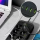 Мережевий подовжувач із 6 розетками й USB-A/C портами 3 метри 2500W Чорний