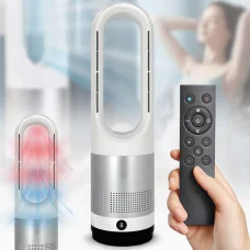 Безлопатевий вентилятор-нагрівач LED-дисплеєм і пультом Germatic AM-018JR 1200W
