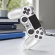 Бездротовий джойстик DualShock 4 PS Wireless Controller Lux Сріблястий
