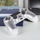 Бездротовий джойстик DualShock 4 PS Wireless Controller Lux Сріблястий