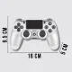 Бездротовий джойстик DualShock 4 PS Wireless Controller Lux Сріблястий