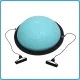 Балансувальна платформа 60см для фітнесу з насосом та еспандерами Profi MS 2609-4 Блакитна