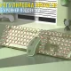 Механічна ігрова клавіатура на 108 клавіш з LED підсвічуванням та регулятором гучності