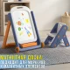 Складаний дитячий мольберт з дошкою для маркерів, стільчиком та регульованою висотою QC-BB03