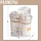 Акумуляторний соковитискач для цитрусових з USB-зарядкою RAF R.633 60W
