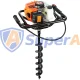 Бензиновий бур із шнеком 100 мм ASSUR ASR741 1700W