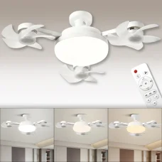 Стельова LED лампа з вентилятором, 3 режимами освітлення та пультом ДК 50W | E27 AY1055