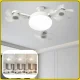 Стельова LED лампа з вентилятором, 3 режимами освітлення та пультом ДК 50W | E27 AY1055