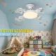 LED лампа у патрон з вентилятором та 3 режимами освітлення 60W | E27 AY1053