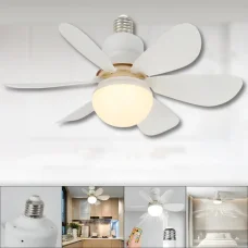 Стельова LED лампа з вентилятором, 6 лопатями та 3 режимами світу 30W | E27 AY1056