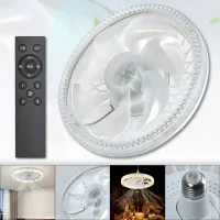Стельова LED лампа з вентилятором, регулюванням яскравості та швидкості 45W | E27 AY1035