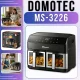 Аерофритюрниця 7.6л з двома кошиками та сенсорним керуванням Domotec MS-3226 4800W