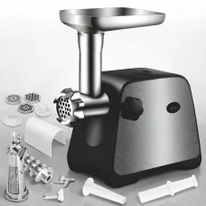 Електрична м'ясорубка з функцією реверсу та соковижималкою Domotec MS-2026 4500W
