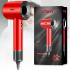 Фен для волосся з холодним обдуванням та 3 швидкостями VGR V-445 1600W Червоний