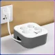 Мережевий подовжувач 4м з механічним намотуванням кабелю 4х220V | 2xUSB | 1xType-C A107/PNS-05