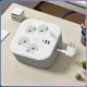 Мережевий подовжувач 4м з механічним намотуванням кабелю 4х220V | 2xUSB | 1xType-C A107/PNS-05