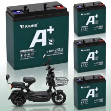 Комплект акумуляторів 4 шт. для електроскутера 6-DZF-20.3 12V/20.3Ah