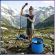 Портативний акумуляторний душ 6000mAh з відображенням температури води