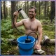 Портативний акумуляторний душ 6000mAh з відображенням температури води