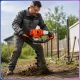 Бензиновий мотобур із двотактним двигуном та буром 80см Earth Auger 52СС