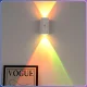 Настінний LED-світильник з датчиком руху та RGB-підсвічуванням NS-01