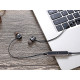 Навушники вакуумні з мікрофоном Bluetooth магніт AZ-25-BT