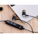Навушники вакуумні з мікрофоном Bluetooth магніт AZ-26-BT