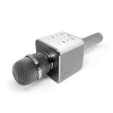 Бездротовий караоке мікрофон EASY з динаміками в чохлі Bluetooth USB Q7
