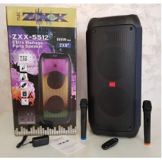 Акустична переносна колонка ZXX-5512 60Вт 8