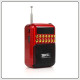 Портативний цифровий радіоприймач з телескопічною антеною BKK USB/MP3 B872