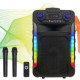 Акустична колонка з 2 мікрофонами та RGB підсвічуванням ZXX-9393 80Вт