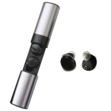 Бездротові навушники Bluetooth AirTwins S2 з боксом для заряджання Silver