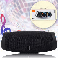 Bluetooth колонка з тканинним корпусом та акумулятором 12000 mAh Charge-6 B25 10W Чорний