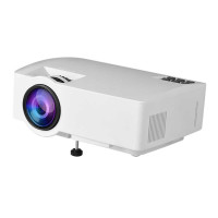 Проектор мультимедійний Lejiada A8 LED Wi-Fi FullHD 1200 люмен білий