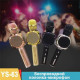 Караоке мікрофон дитячий портативний бездротовий Bluetooth USB Magic Karaoke YS-63 Чорний